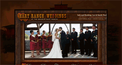 Desktop Screenshot of hartranchweddings.com